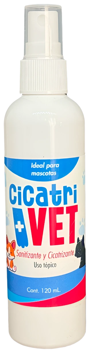 CicatriVET, sanitizante y cicatrizante para mascotas