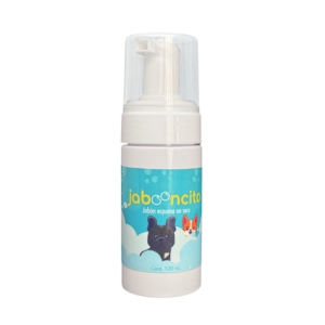 Jabón en espuma JABOONCITO para mascotas 100 ml.